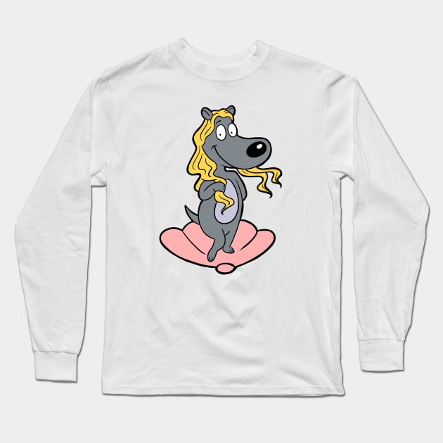 Porkchop Long Sleeve T-Shirt by Ranter2887